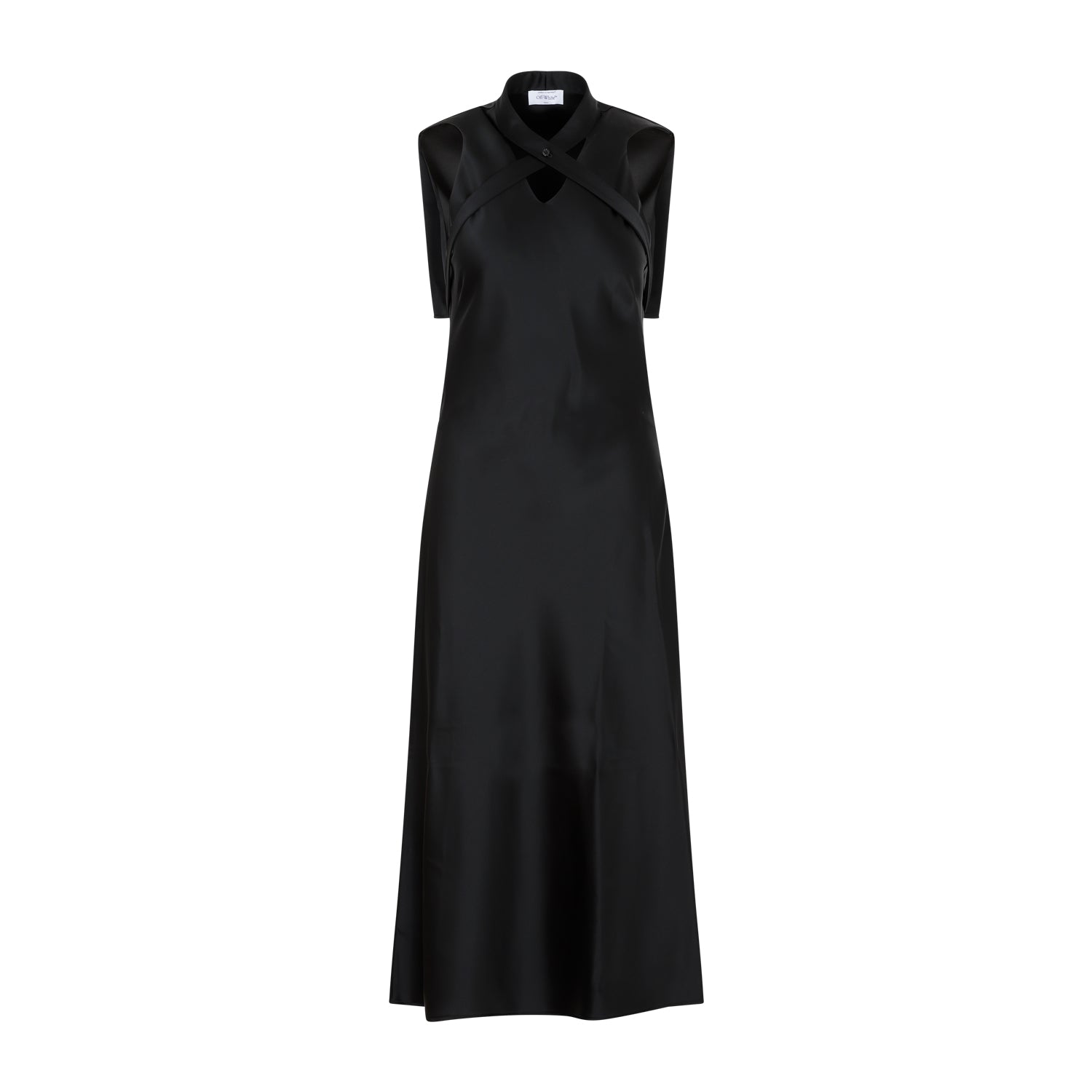 OFF-WHITE-OUTLET-SALE-Dress SCHWARZ-ARCHIVIST