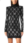 Philipp Plein-OUTLET-SALE-Dress SCHWARZ-ARCHIVIST