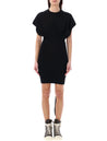 RICK OWENS DRKSHDW-OUTLET-SALE-Dress SCHWARZ-ARCHIVIST