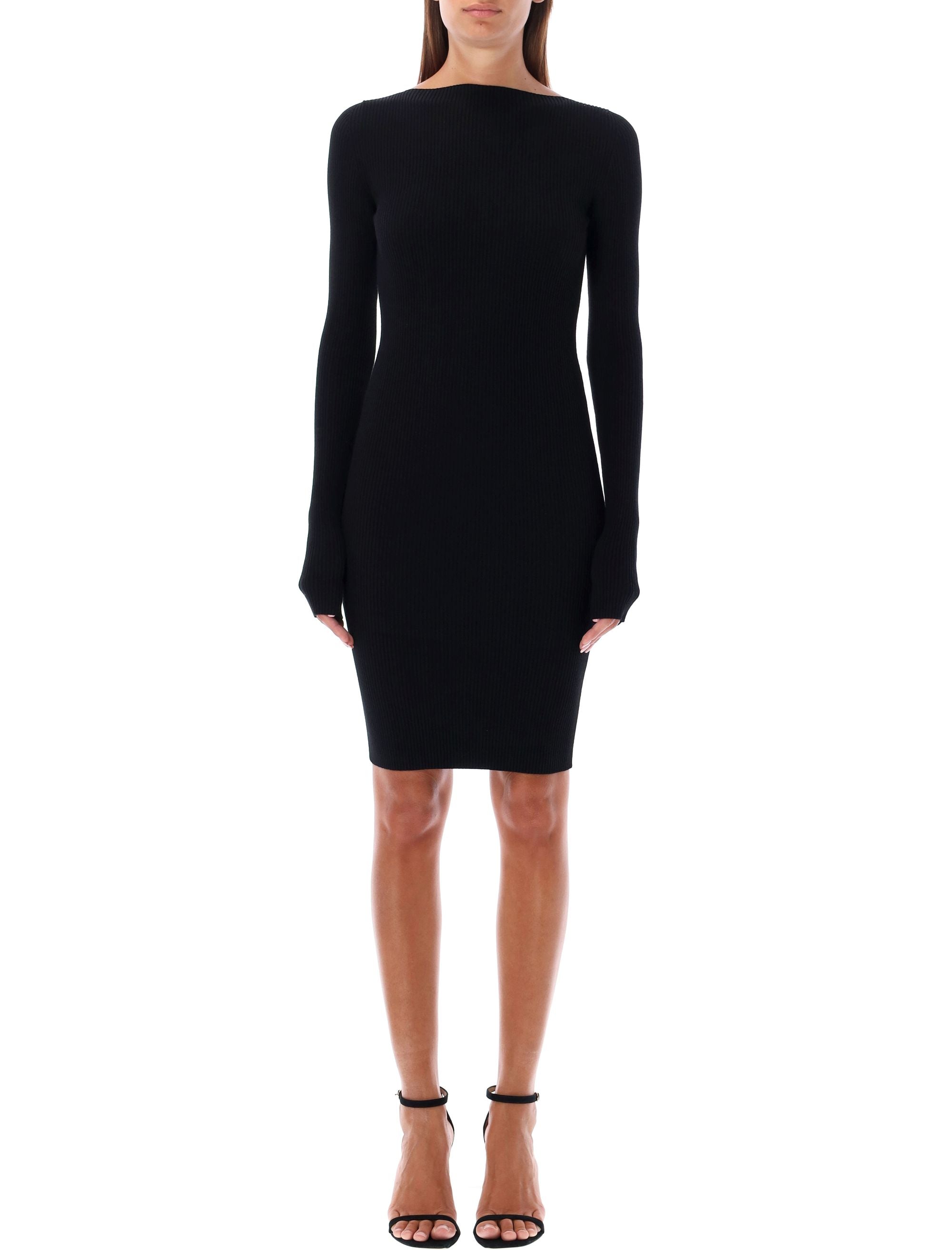 RICK OWENS-OUTLET-SALE-Dress SCHWARZ-ARCHIVIST