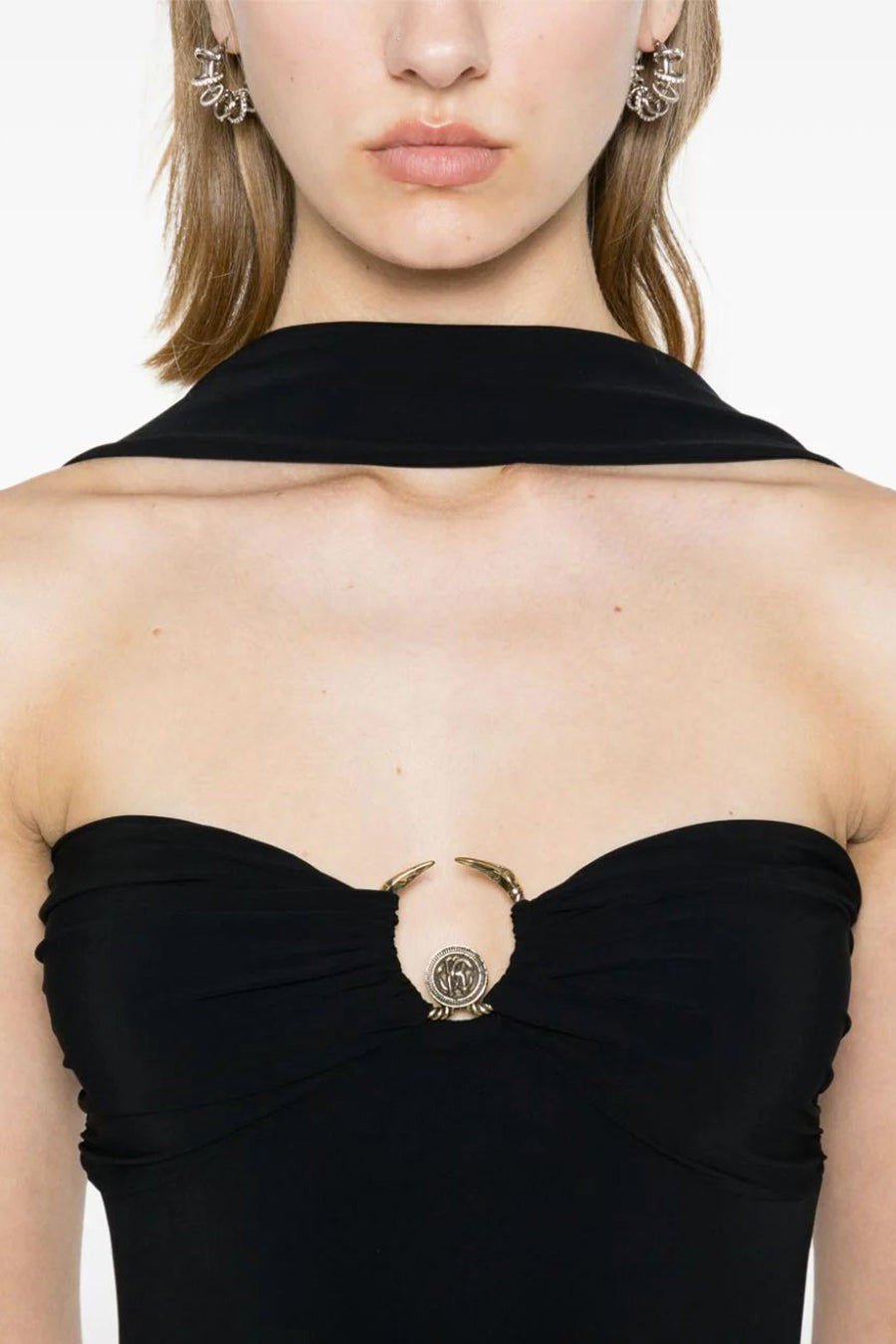 Roberto Cavalli-OUTLET-SALE-Dress SCHWARZ-ARCHIVIST