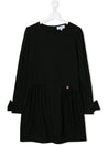 SIMONETTA KIDS-OUTLET-SALE-Dress SCHWARZ-ARCHIVIST