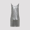 RABANNE-OUTLET-SALE-Dress SILBER-ARCHIVIST