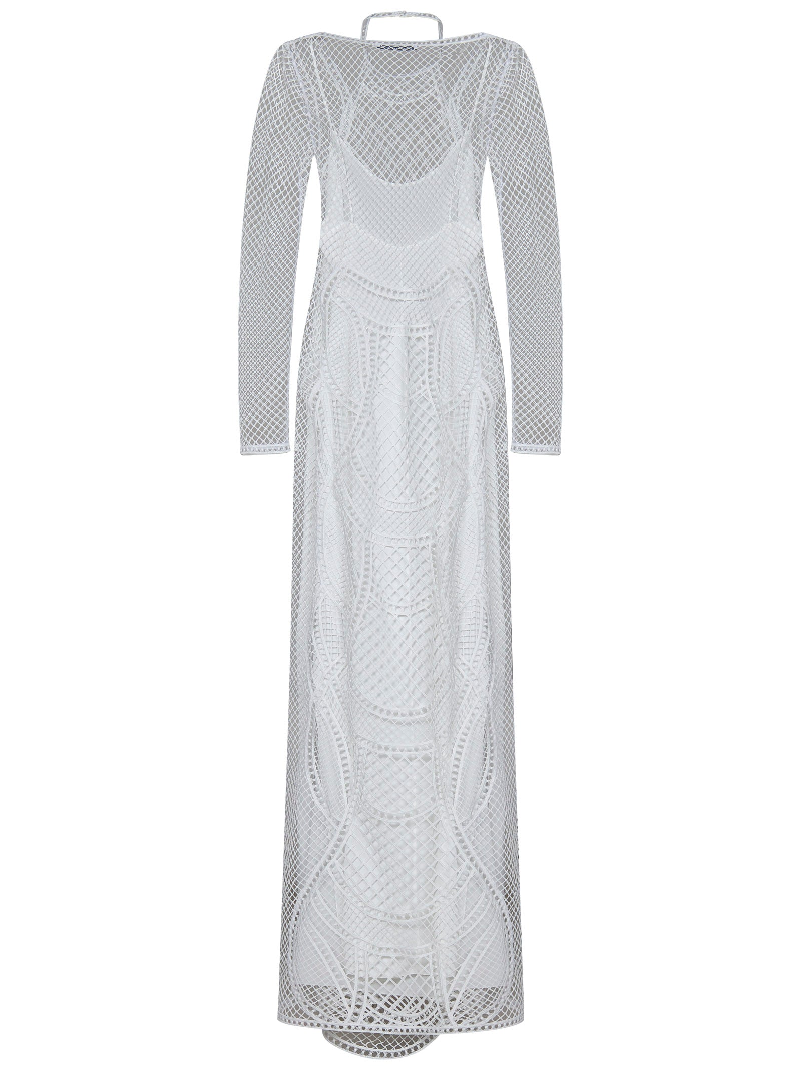 ALBERTA FERRETTI-OUTLET-SALE-Dress WEISS-ARCHIVIST