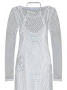 ALBERTA FERRETTI-OUTLET-SALE-Dress WEISS-ARCHIVIST