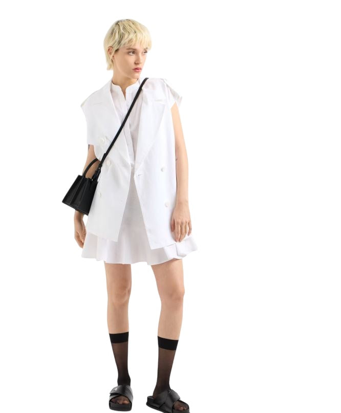 Armani Exchange-OUTLET-SALE-Dress WEISS-ARCHIVIST