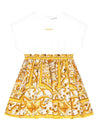 DOLCE & GABBANA KIDS-OUTLET-SALE-Dress WEISS-ARCHIVIST