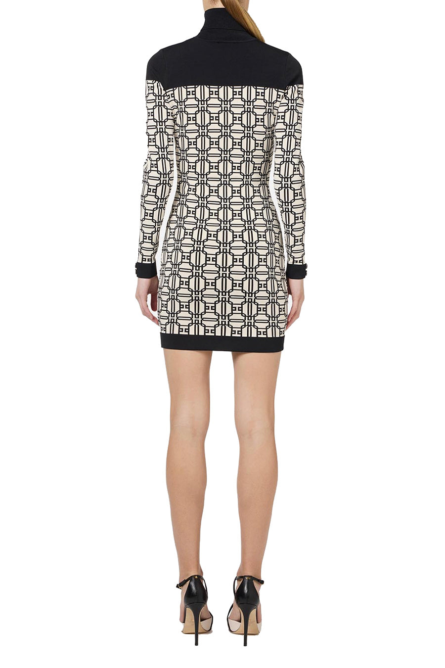 Elisabetta Franchi-OUTLET-SALE-Dress WEISS-ARCHIVIST