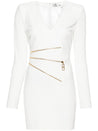 Elisabetta Franchi-OUTLET-SALE-Dress WEISS-ARCHIVIST