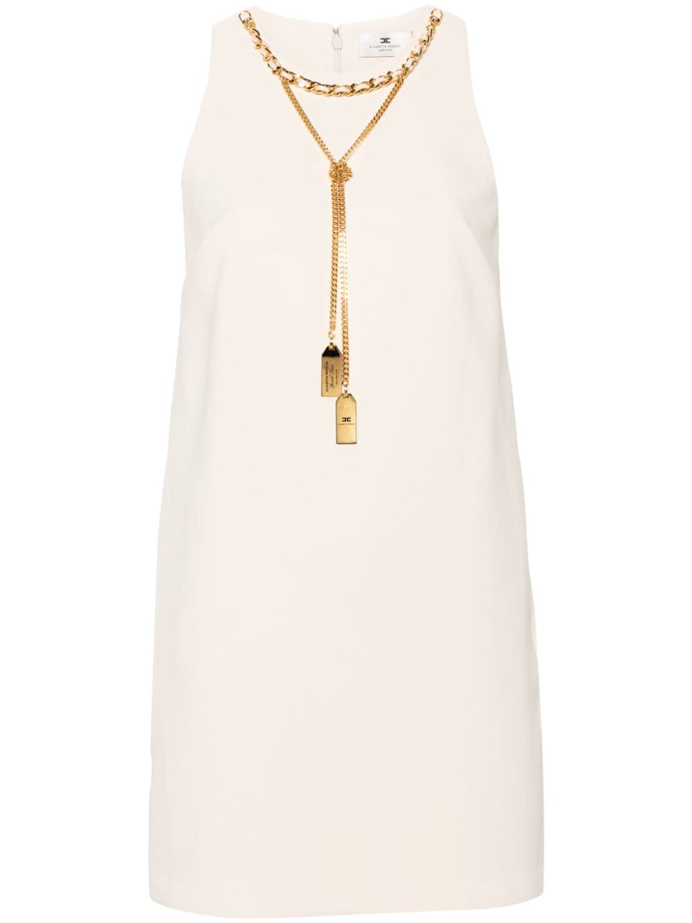 Elisabetta Franchi-OUTLET-SALE-Dress WEISS-ARCHIVIST