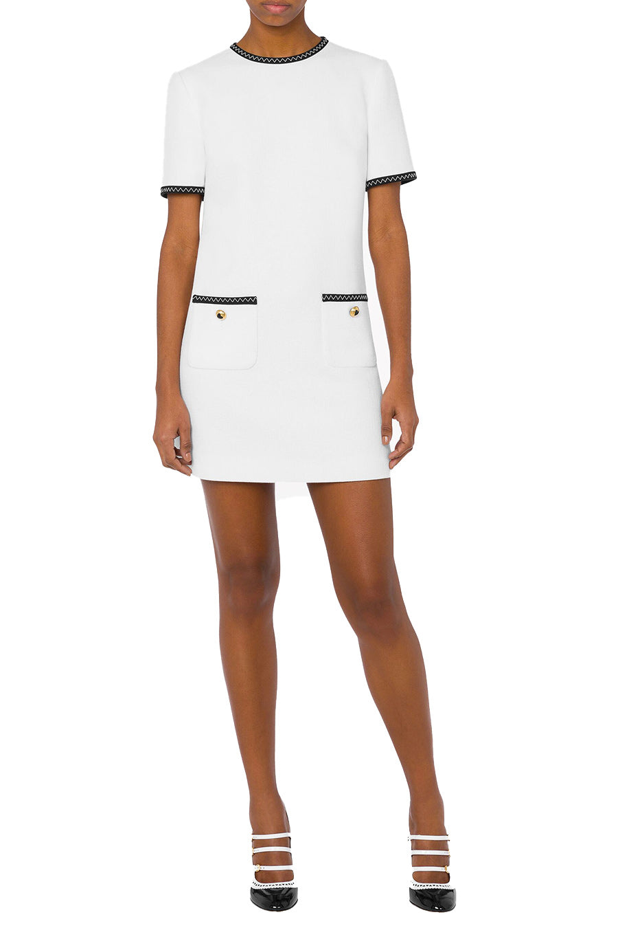 Moschino-OUTLET-SALE-Dress WEISS-ARCHIVIST