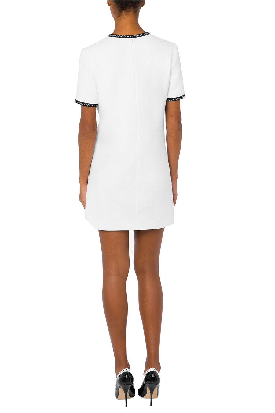 Moschino-OUTLET-SALE-Dress WEISS-ARCHIVIST