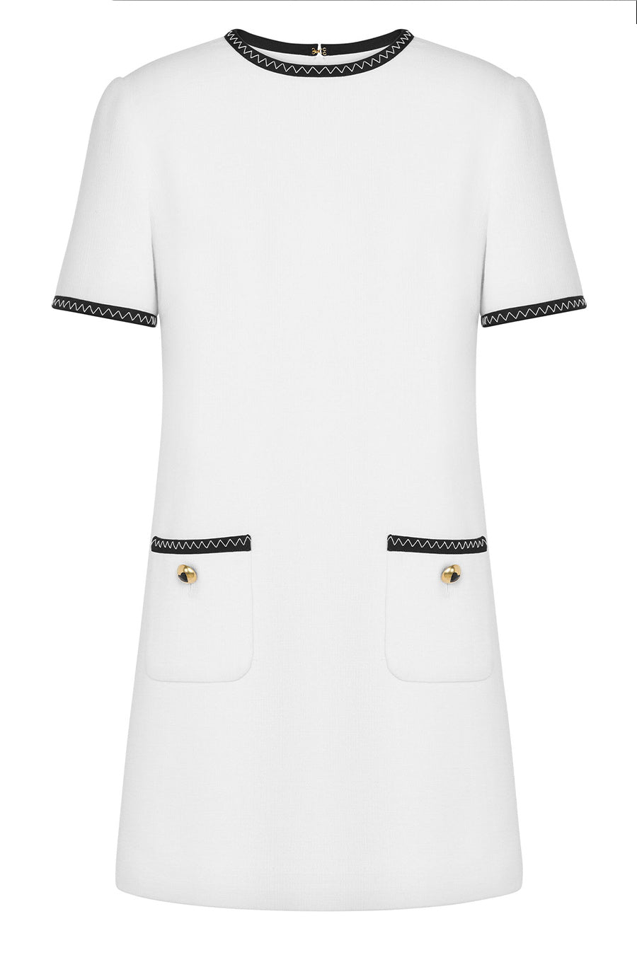 Moschino-OUTLET-SALE-Dress WEISS-ARCHIVIST