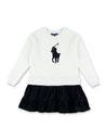 RALPH LAUREN-OUTLET-SALE-Dress WEISS-ARCHIVIST