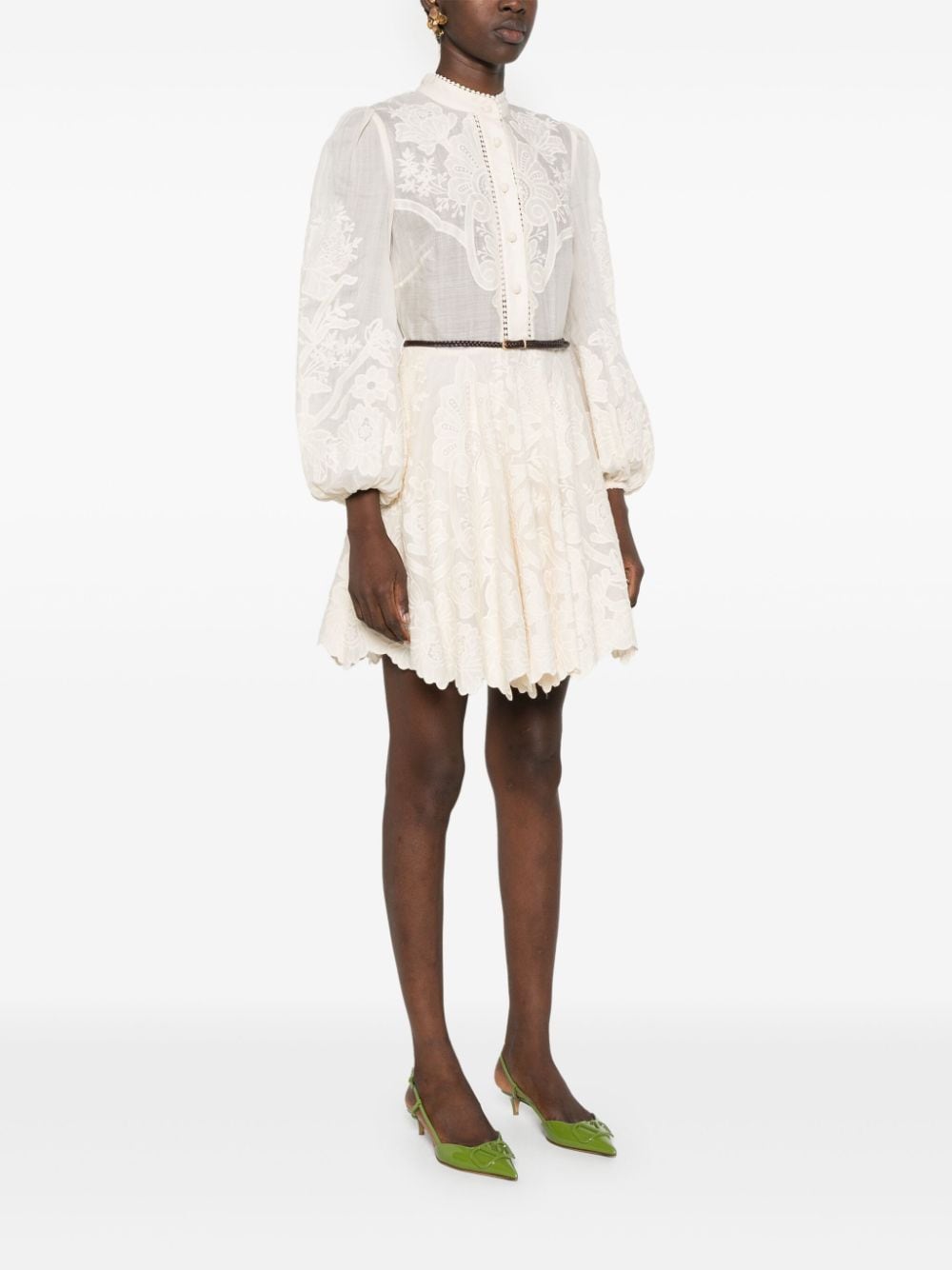 Zimmermann-OUTLET-SALE-Dress WEISS-ARCHIVIST