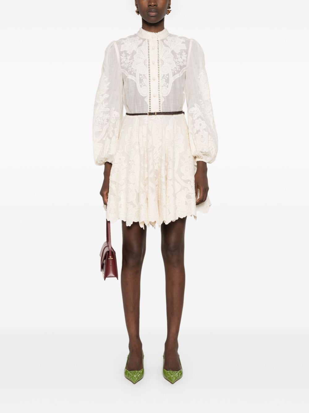 Zimmermann-OUTLET-SALE-Dress WEISS-ARCHIVIST