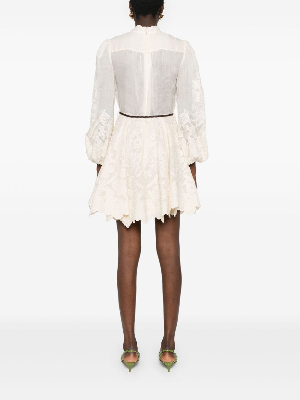 Zimmermann-OUTLET-SALE-Dress WEISS-ARCHIVIST