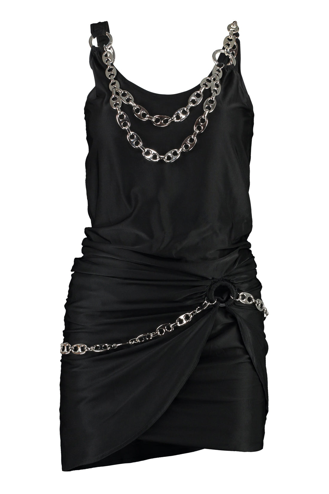 Paco Rabanne-OUTLET-SALE-Dress with chains-ARCHIVIST