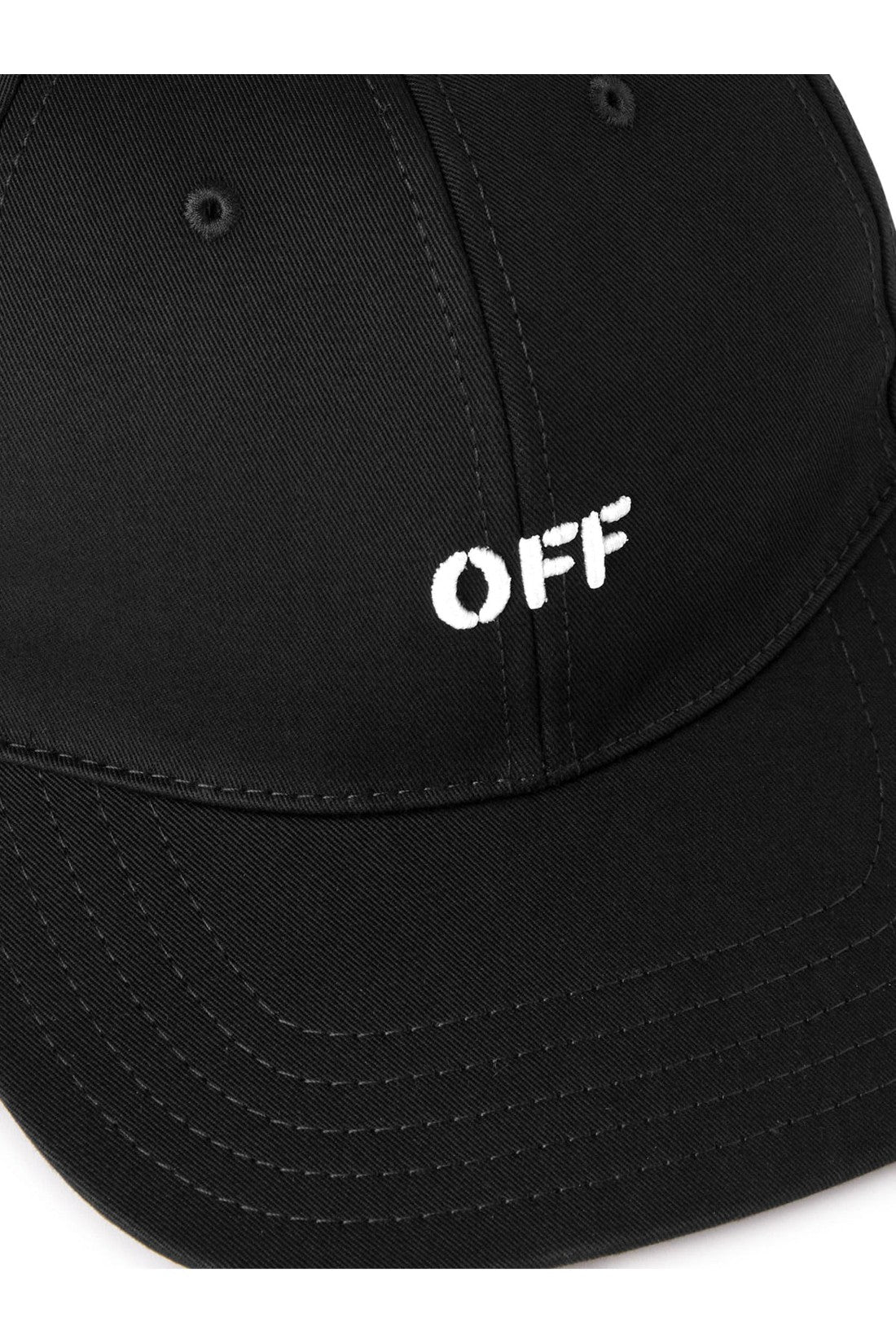 Off-White-OUTLET-SALE-Drill Off Stamp Logo Baseball Cap-ARCHIVIST