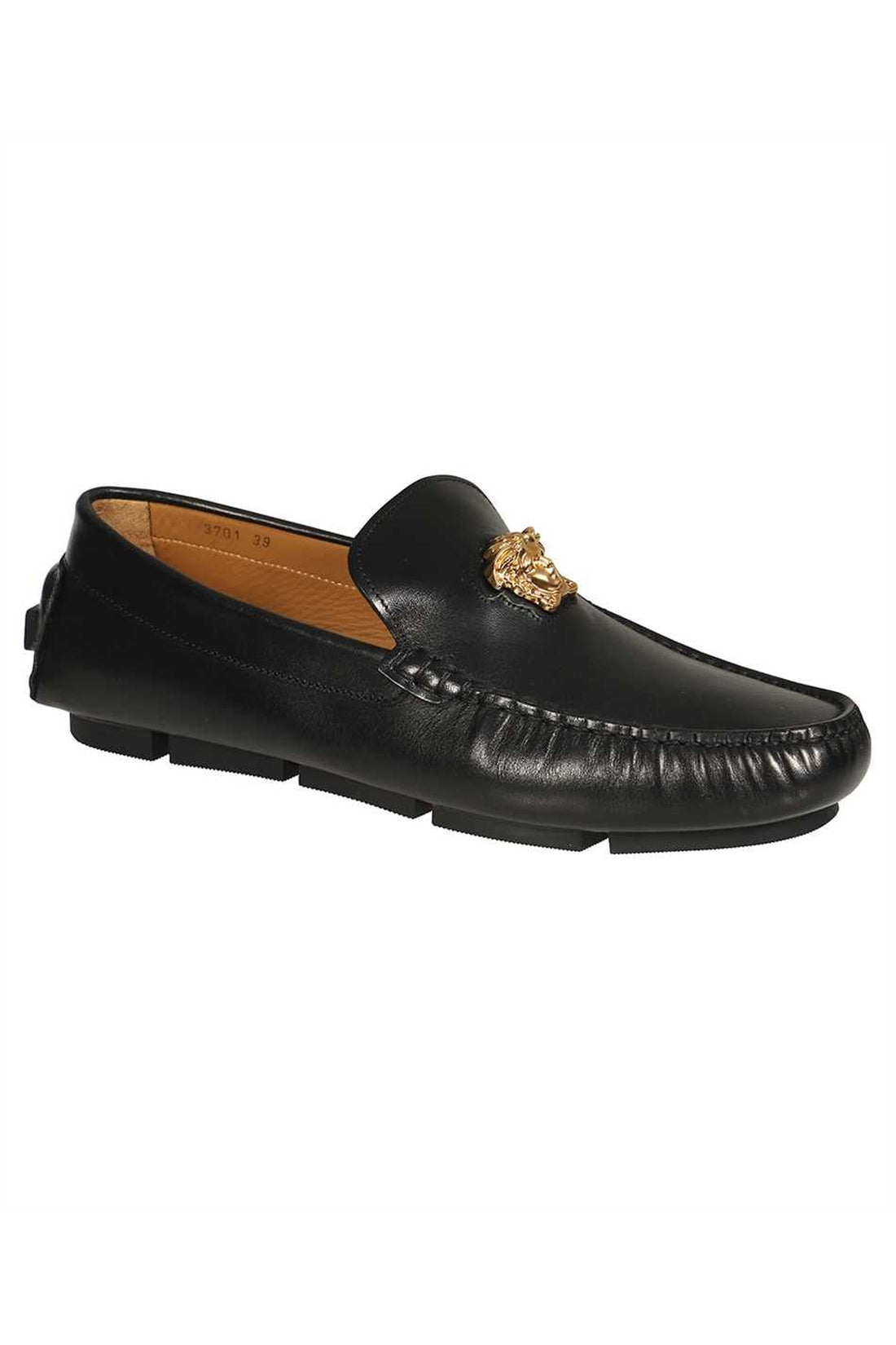 Versace-OUTLET-SALE-Driver leather loafers-ARCHIVIST