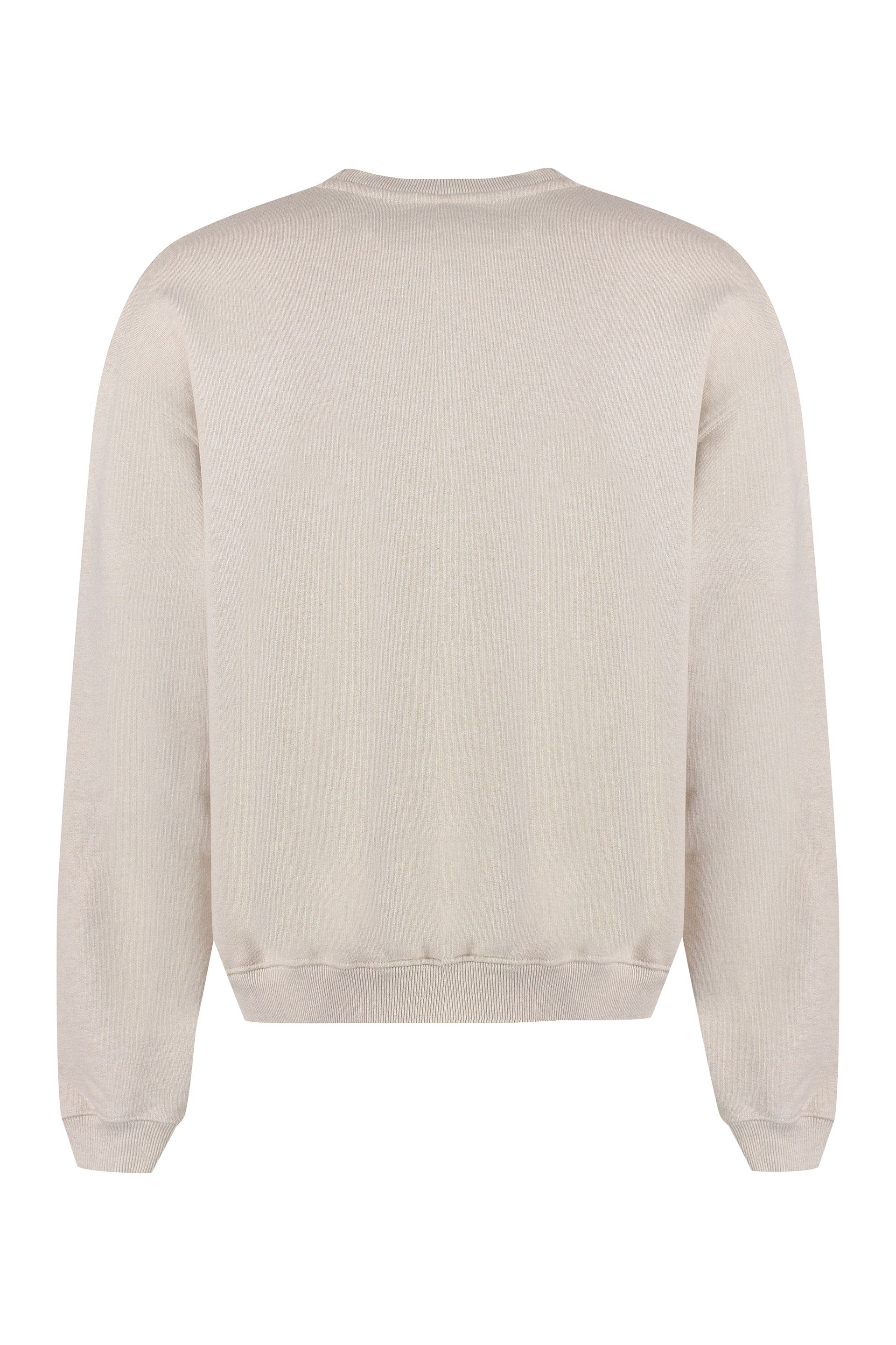 Drôle de Monsieur-OUTLET-SALE-Cotton crew-neck sweatshirt-ARCHIVIST