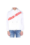 Dsquared2-OUTLET-SALE-Dsquared2 Logo Hooded Windbreaker-ARCHIVIST