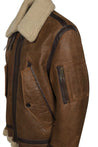 Short sheepskin jacket
