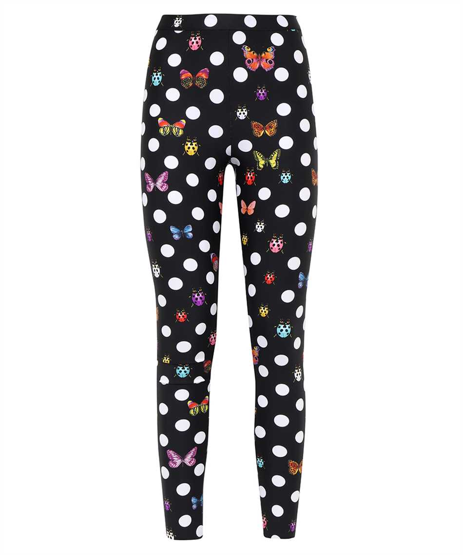 Versace-OUTLET-SALE-Dua Lipa x Versace printed leggings-ARCHIVIST