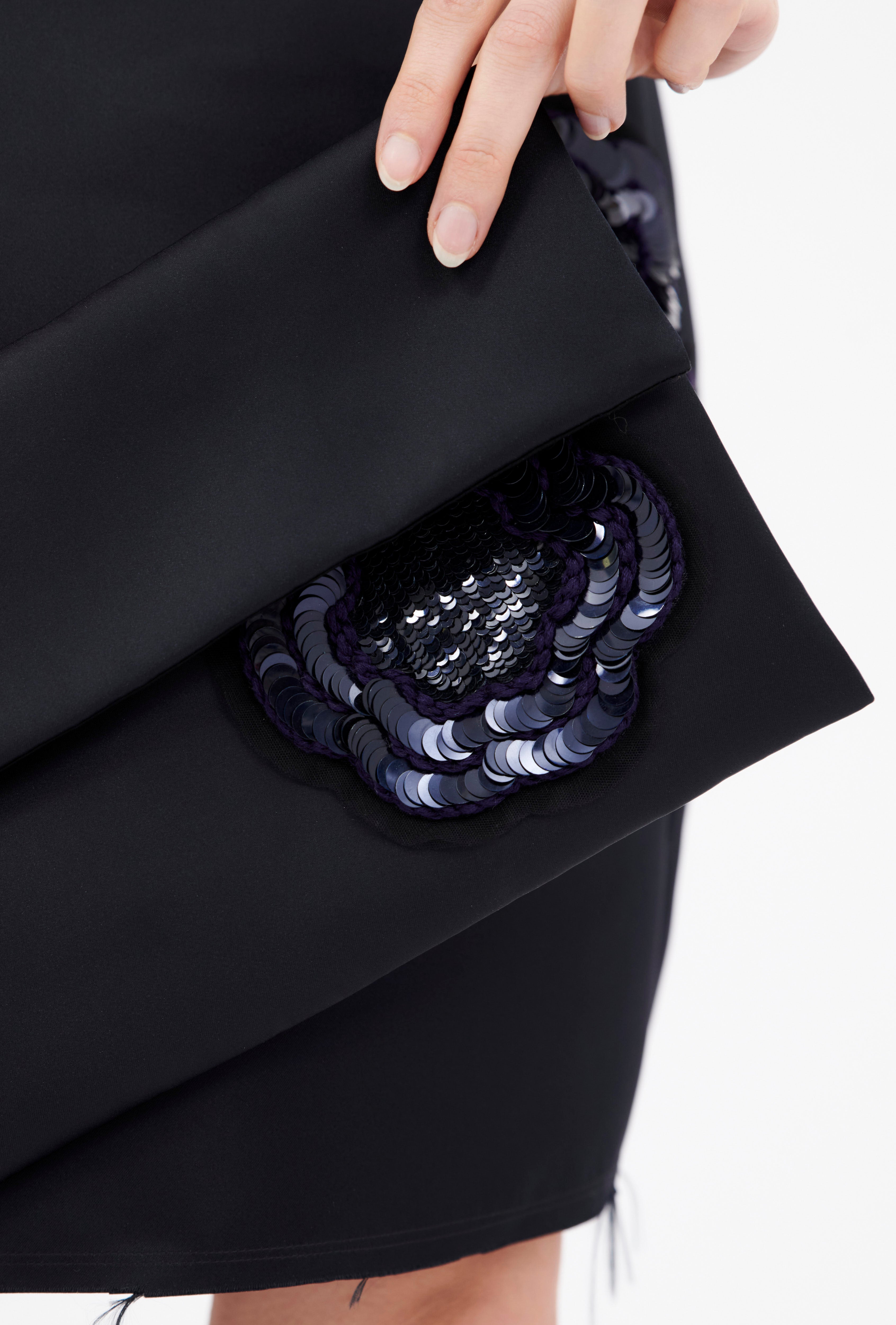 Odeeh-Duchesse Clutch, Midnight-Taschen-Black-Deal-Outlet-by-ARCHIVIST