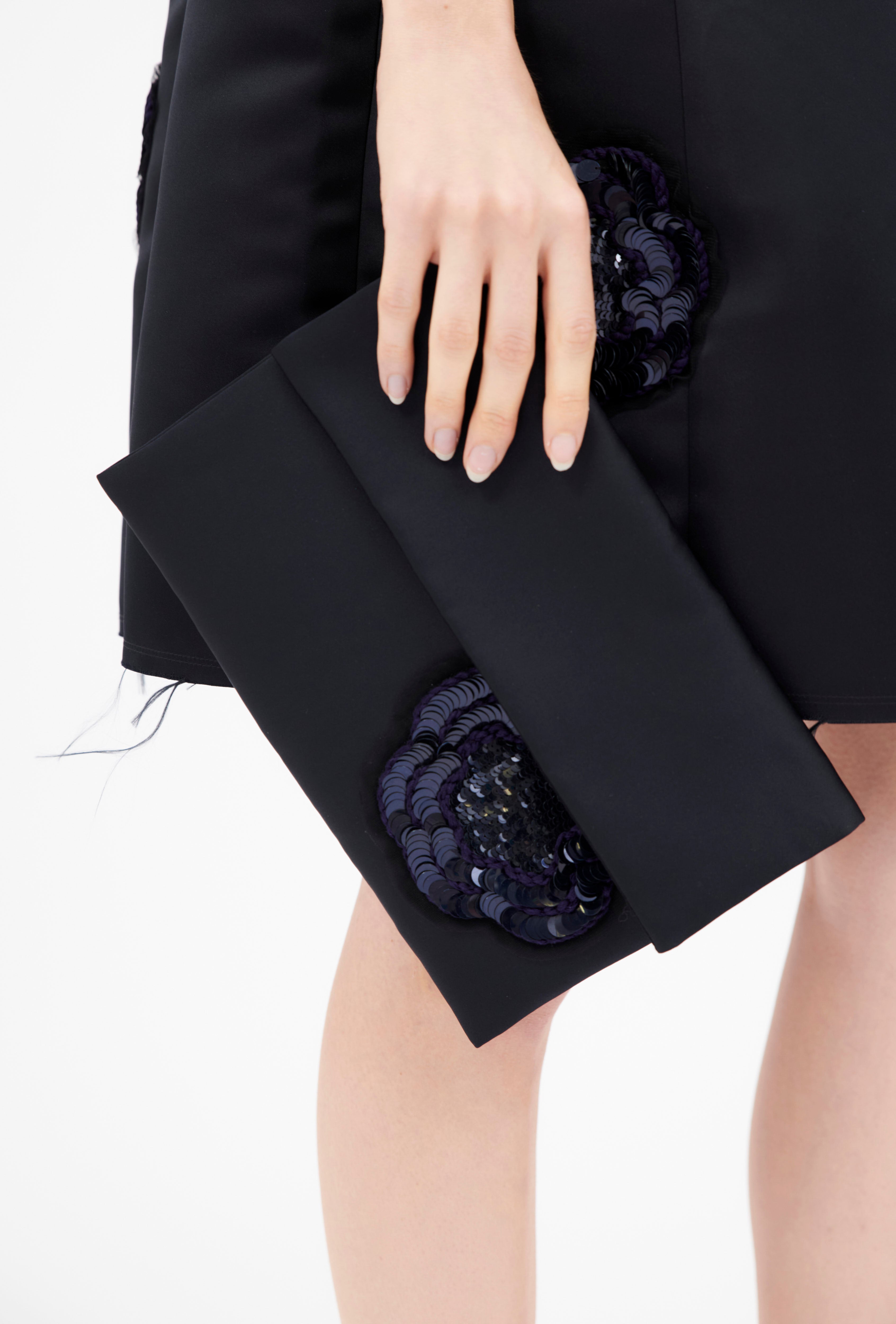 Odeeh-Duchesse Clutch, Midnight-Taschen-Black-Deal-Outlet-by-ARCHIVIST