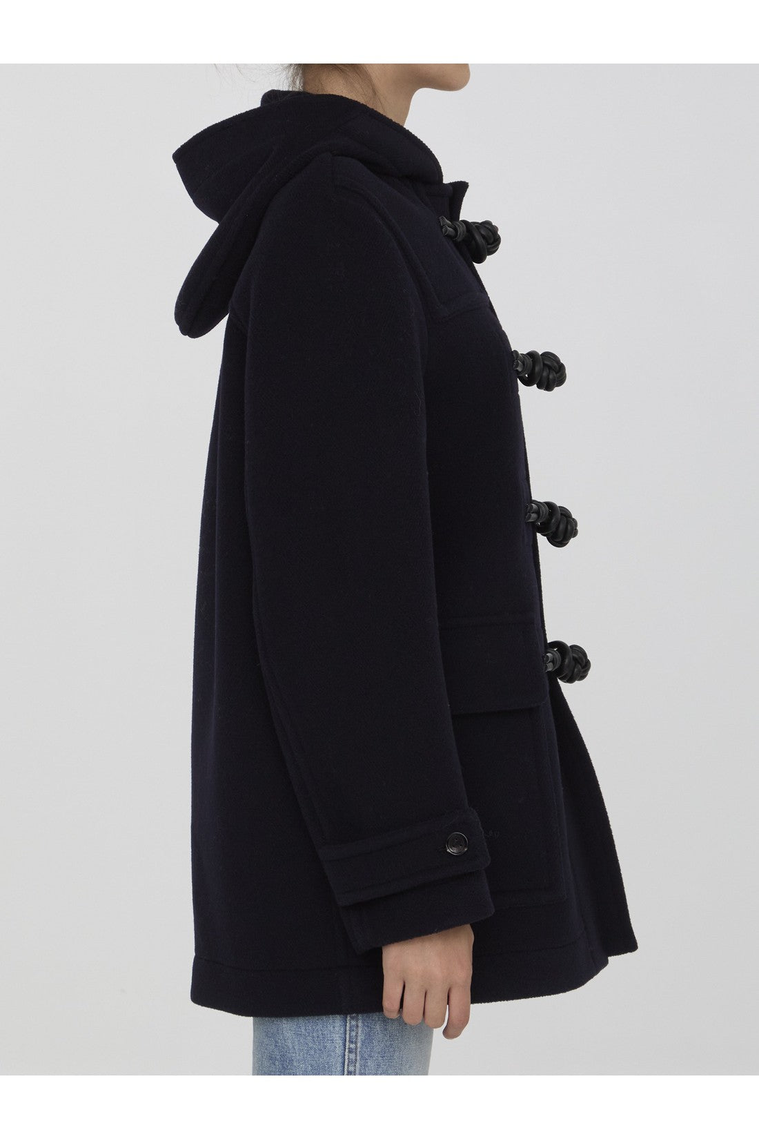 BOTTEGA VENETA-OUTLET-SALE-Duffle coat in wool-ARCHIVIST