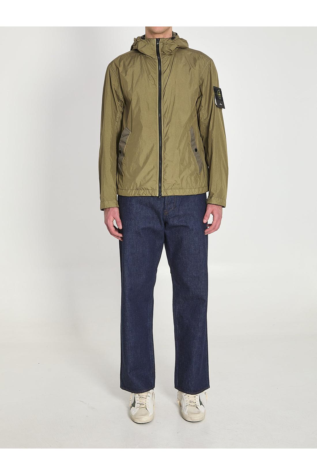 Stone Island-OUTLET-SALE-Dyed Crinkle Reps NY jacket-ARCHIVIST