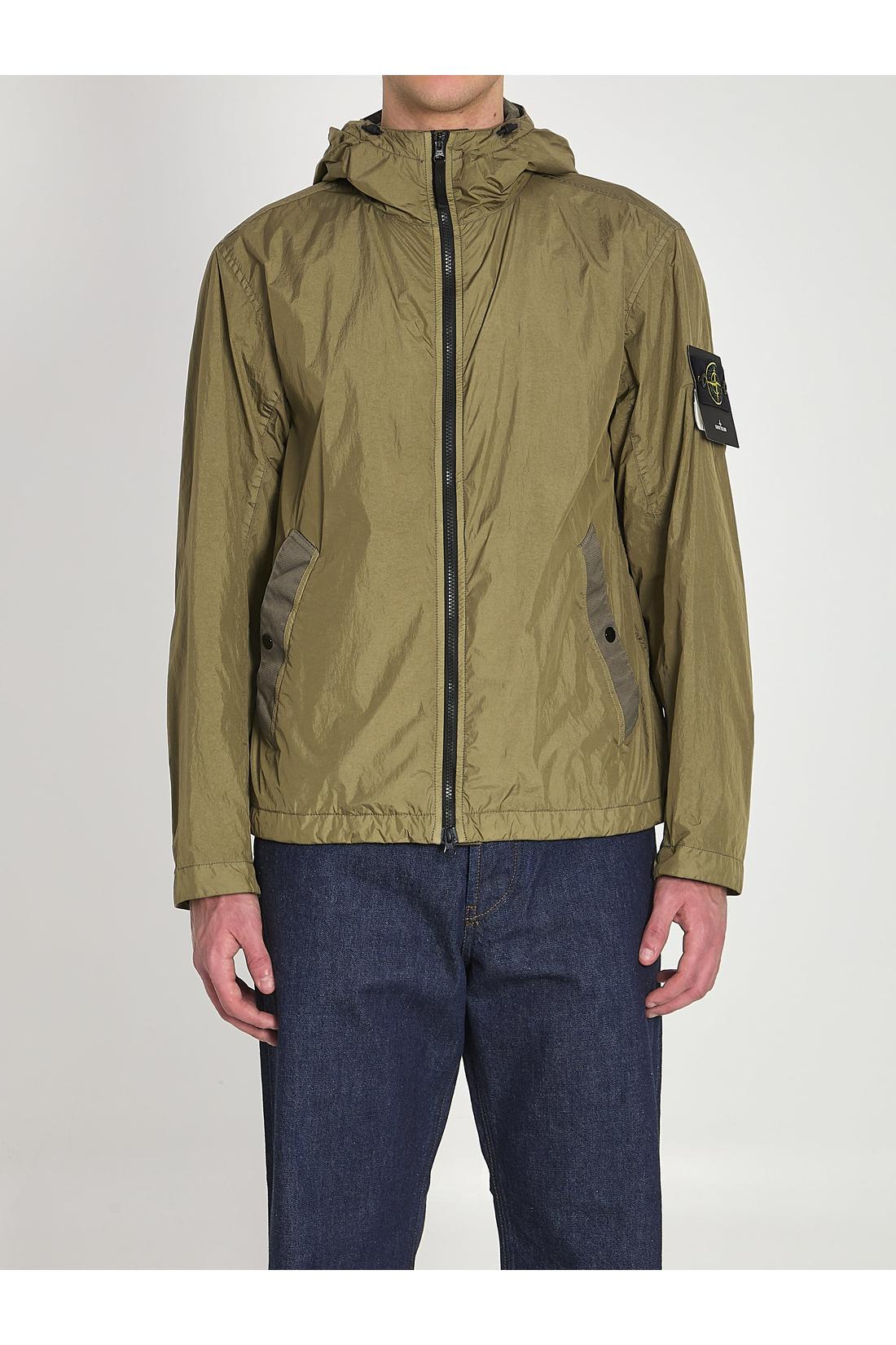 Stone Island-OUTLET-SALE-Dyed Crinkle Reps NY jacket-ARCHIVIST