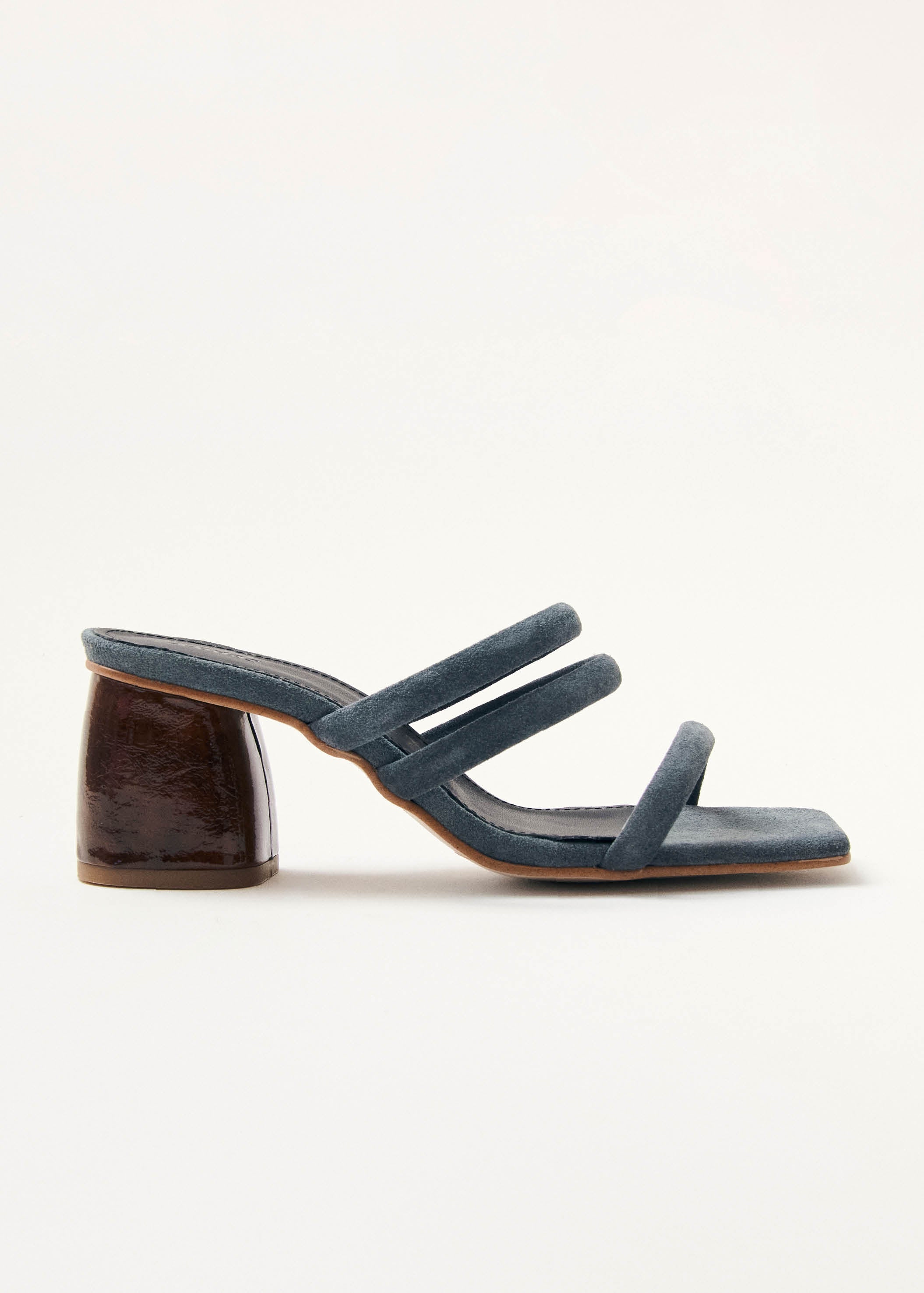 Indiana Grey Leather Sandals