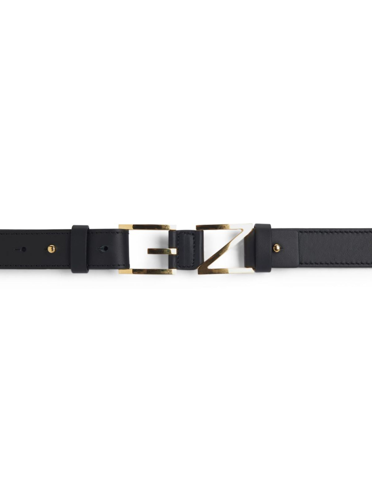 Giuseppe Zanotti-OUTLET-SALE-GZ Block Logo Belt-ARCHIVIST