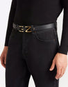 Giuseppe Zanotti-OUTLET-SALE-GZ Block Logo Belt-ARCHIVIST