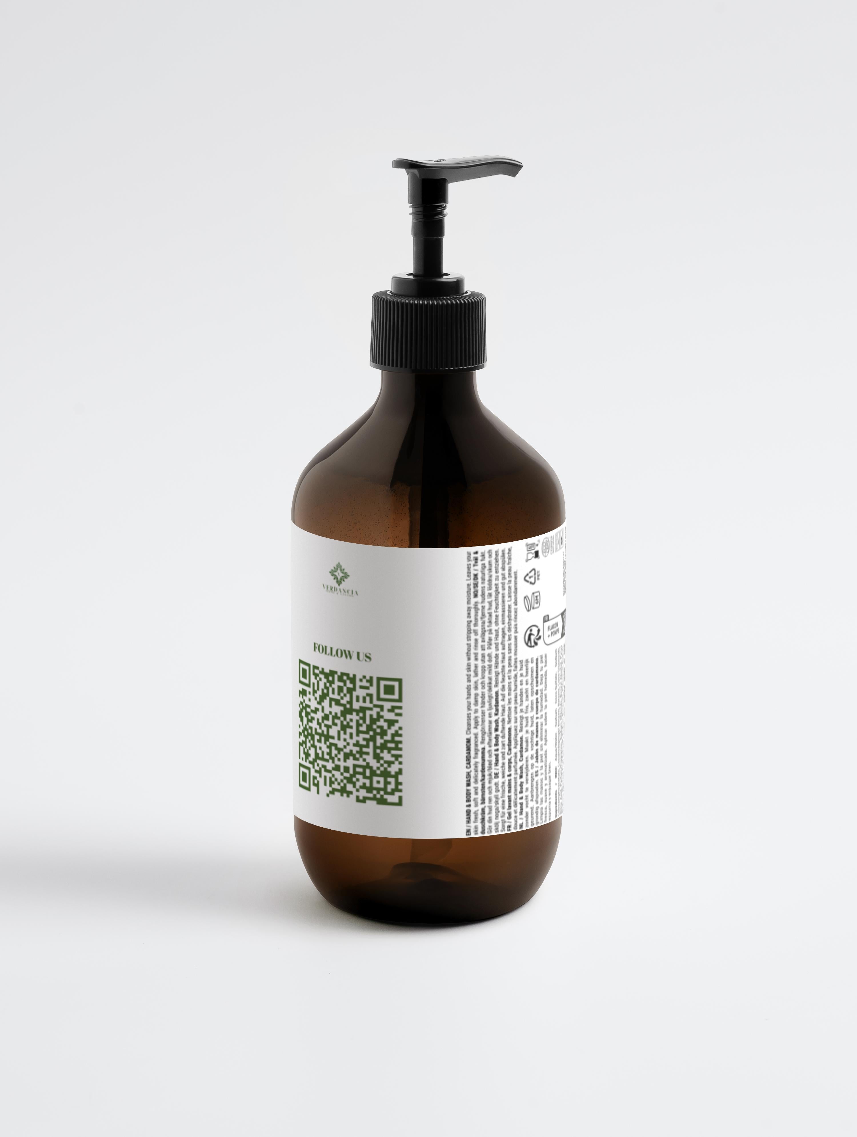 Verdancia-Hand & Body Wash – Ingwer & Rauchiger Kardamom-Seife-Black-Deal-Outlet-by-ARCHIVIST