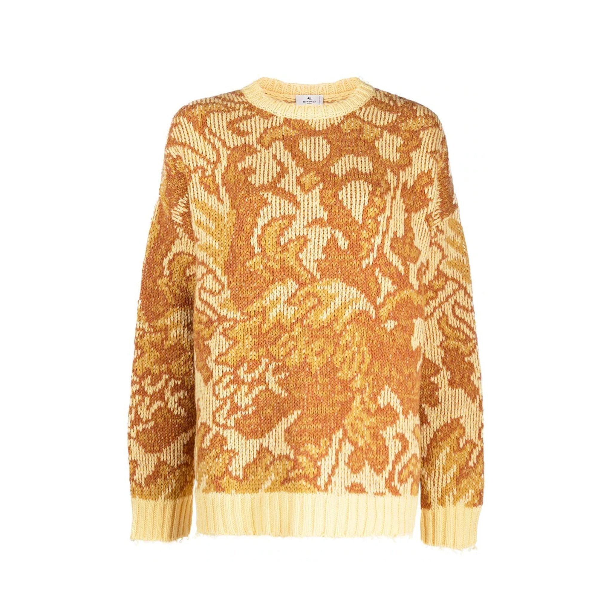 Etro Jacquard Wool Sweater