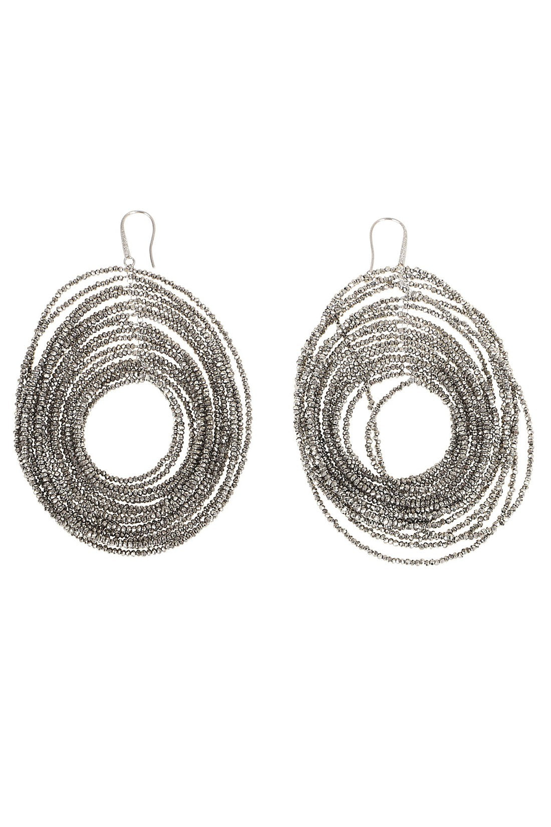 BRUNELLO CUCINELLI-OUTLET-SALE-Earrings GRAU-ARCHIVIST