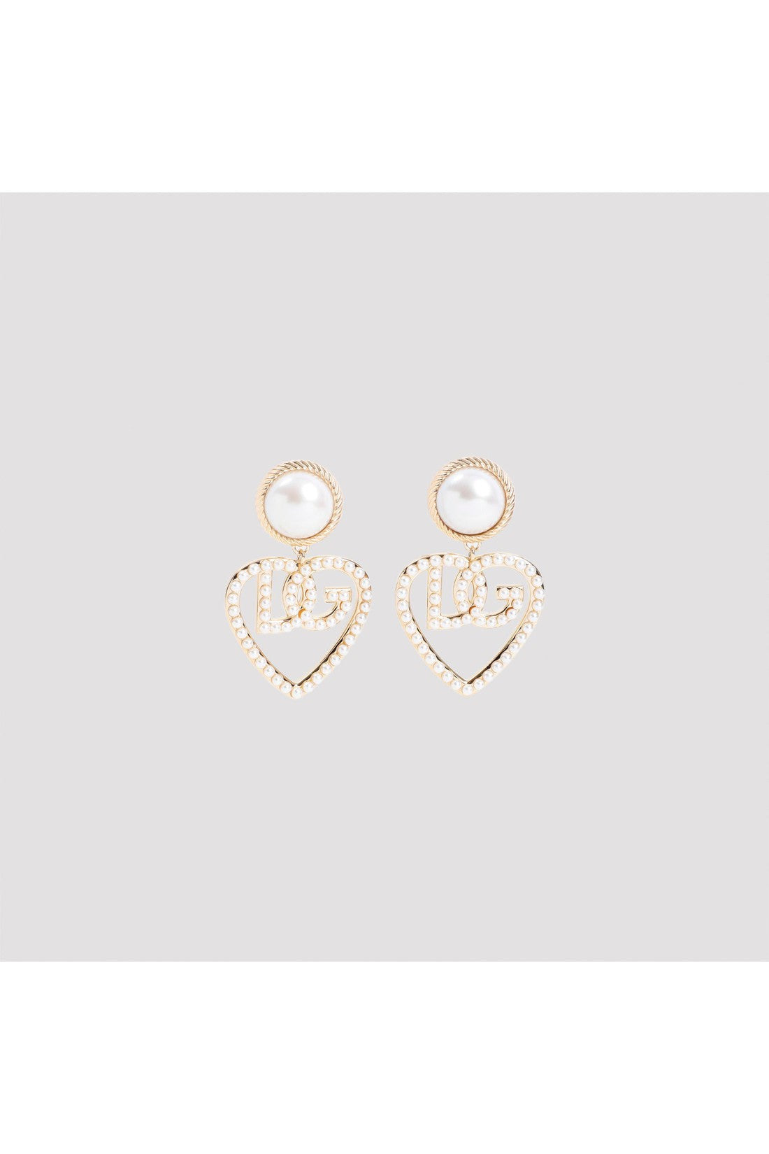 DOLCE & GABBANA-OUTLET-SALE-Earrings SILBER-ARCHIVIST