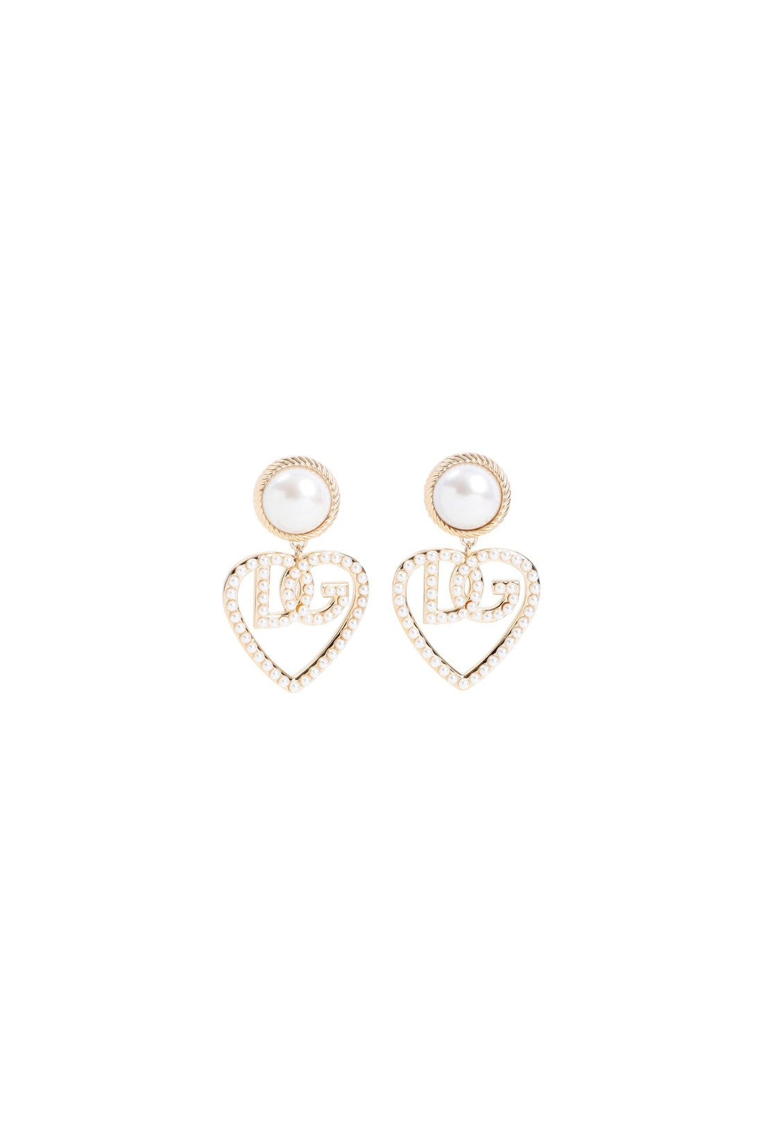 DOLCE & GABBANA-OUTLET-SALE-Earrings SILBER-ARCHIVIST