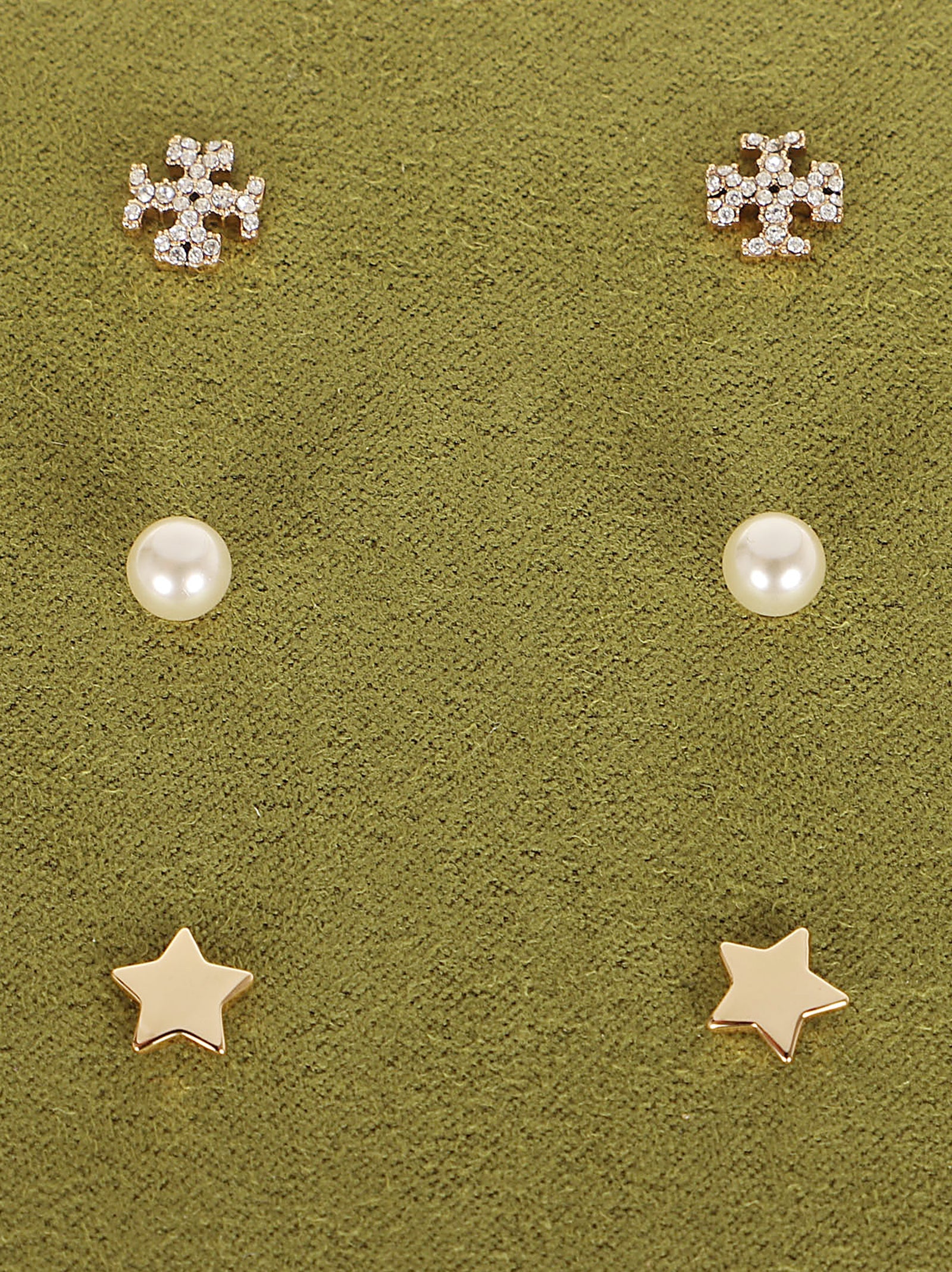 Tory Burch-OUTLET-SALE-Earrings SILBER-ARCHIVIST