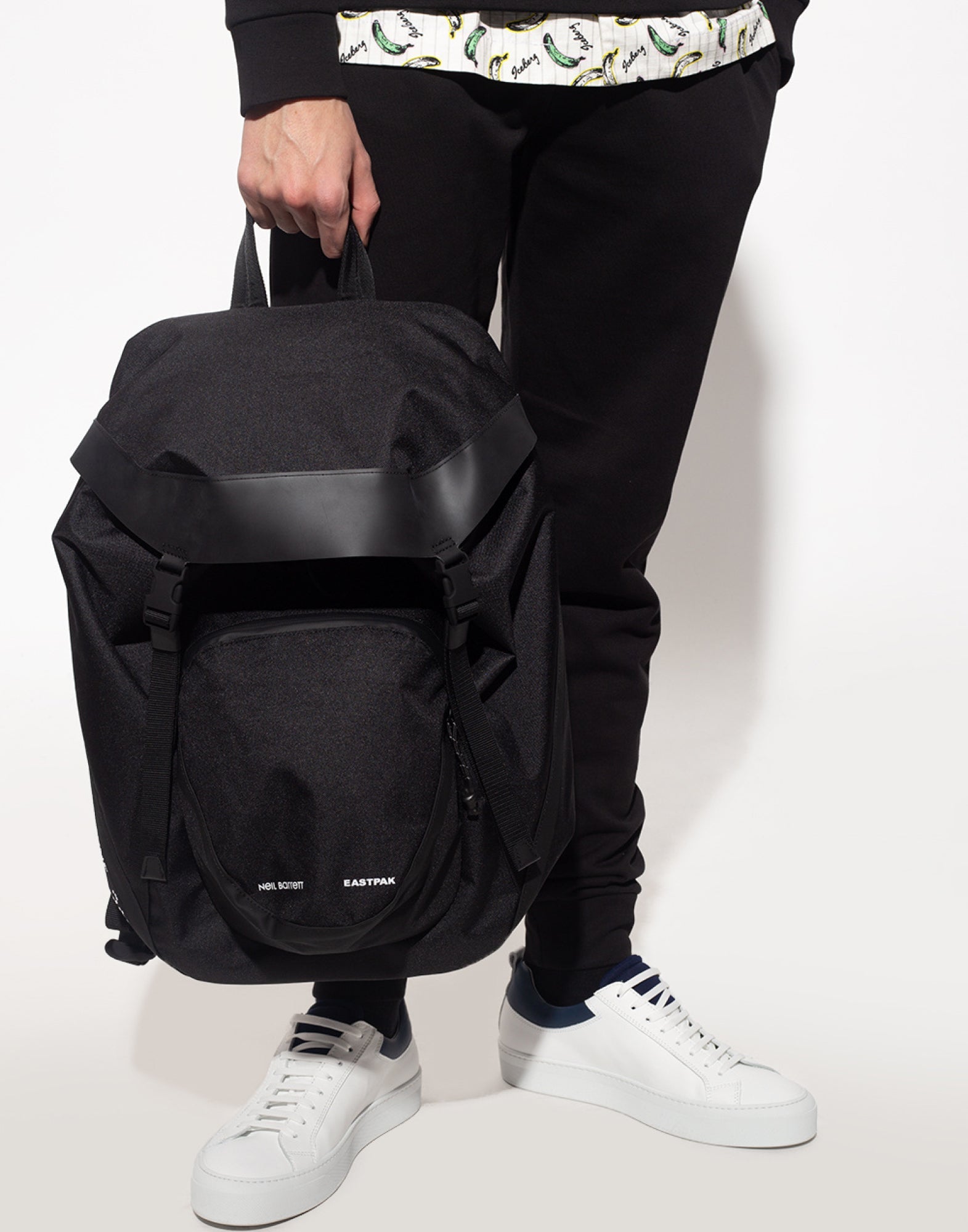 Neil Barrett-OUTLET-SALE-Eastpak x Neil Barrett Topload Backpack-ARCHIVIST