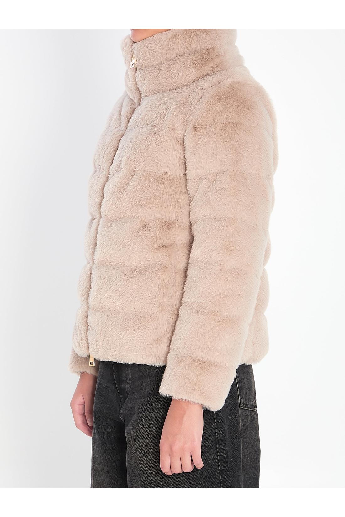 Herno-OUTLET-SALE-Eco-fur jacket-ARCHIVIST