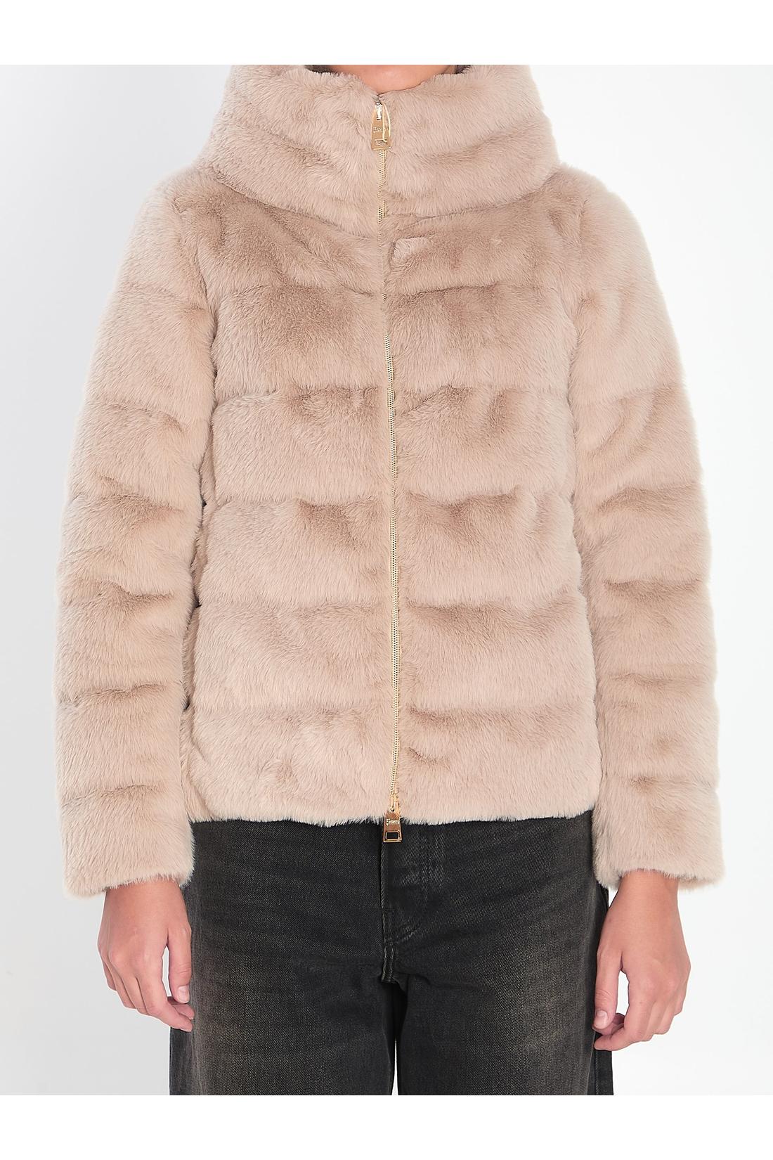 Herno-OUTLET-SALE-Eco-fur jacket-ARCHIVIST