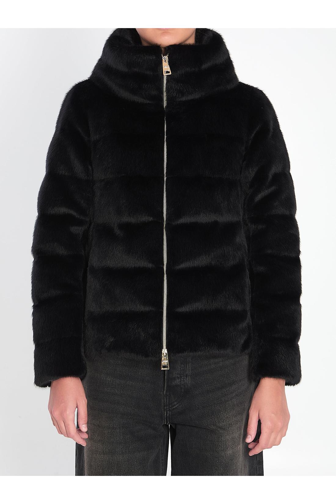 Herno-OUTLET-SALE-Eco-fur jacket-ARCHIVIST