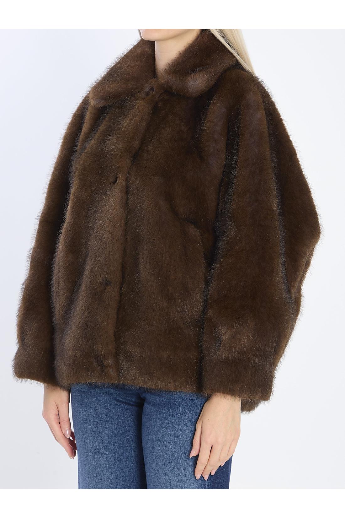 Valentini-OUTLET-SALE-Eco-fur jacket-ARCHIVIST