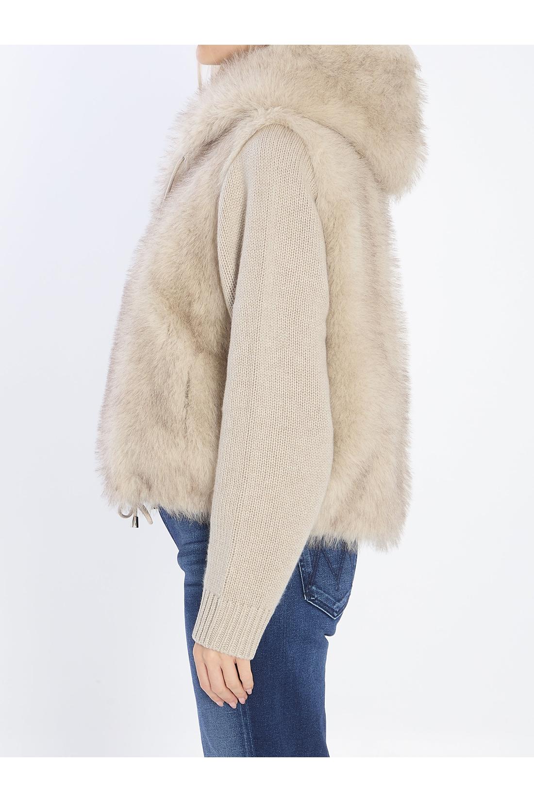 Valentini-OUTLET-SALE-Eco-fur vest-ARCHIVIST