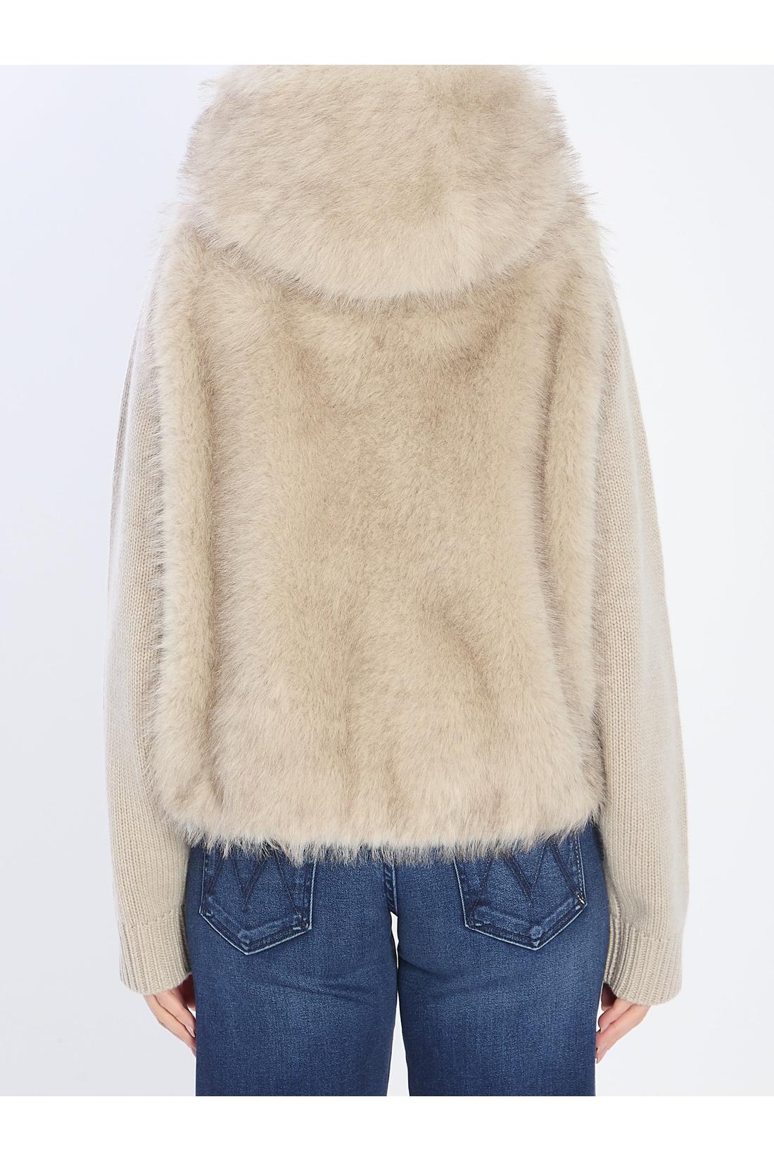 Valentini-OUTLET-SALE-Eco-fur vest-ARCHIVIST