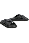 Dolce & Gabbana-OUTLET-SALE-Eco-leather slides-ARCHIVIST